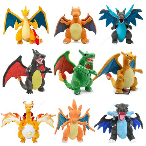 Estilos Brilhante Charizard Brinquedos De Pel Cia Pokemon Mega Evolu