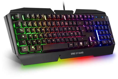 Spirit Of Gamer Pro K Gaming Toetsenbord Qwerty Keyboard Rgb