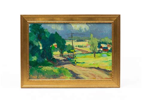 Lot CARL FREDRIK HOLMGREN 1875 1969 IMPRESSIONISTIC LANDSCAPE