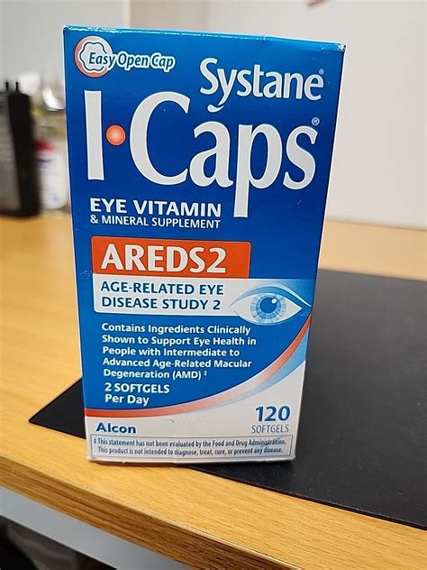 Icaps Systane Areds Eye Vitamin Softgels Count Ebay