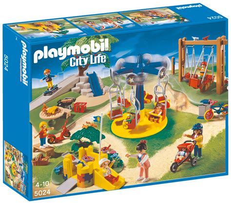 Playmobil City Life Pas Cher Grand Jardin D Enfants