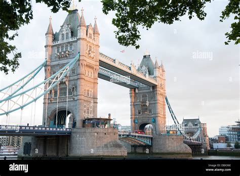 Tower Bridge And The River Thames London England UK Stock Photo Alamy