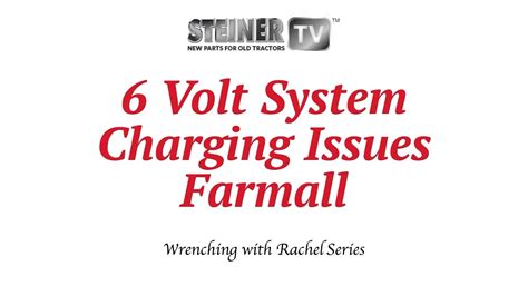 Six Volt Charging System