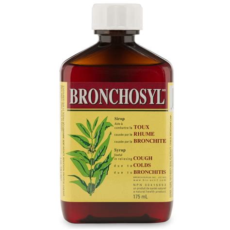 Bronchosyl Sirop Contre La Toux 175 Ml