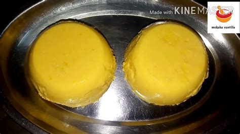 Easy Custard Pudding How To Make Custard Pudding In Home Moksha Vantillu Youtube