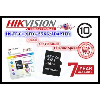 Hikvision HS TF C1 STD MICRO SD MEMORY CARD WITH ADAPTER 32gb V10 64gb