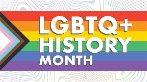 Plan To Attend Octobers Lgbtq History Month Events Staff Council