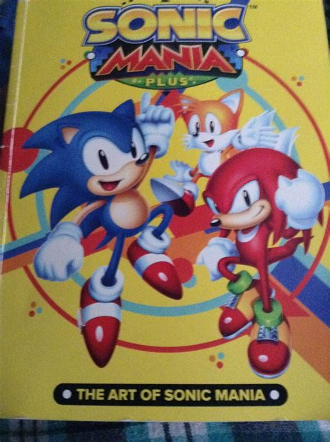 Sonic Mania Art Book Sonic The Hedgehog Amino