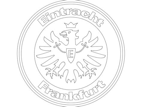 Eintracht Frankfurt Coloring Pages Printable Pdf Coloringfolder