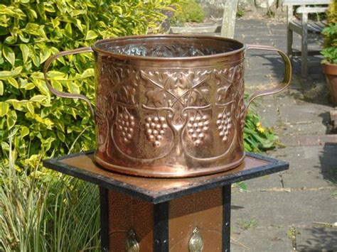 Antiques Atlas Stunning Large Arts Crafts Copper Planter