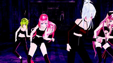 MMD Nanoem Test One More Time Haku Luka IA Gumi Cul YouTube