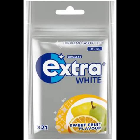 EXTRA WHITE SWEET FRUIT 29G Keskisen Kauppa