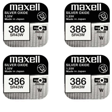 Piles Maxell Sr W Silver Oxide V Leroy Merlin