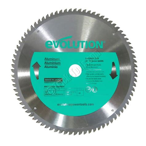 10BladeAL Evolution 10 inch Circular Saw Blade - Aluminum