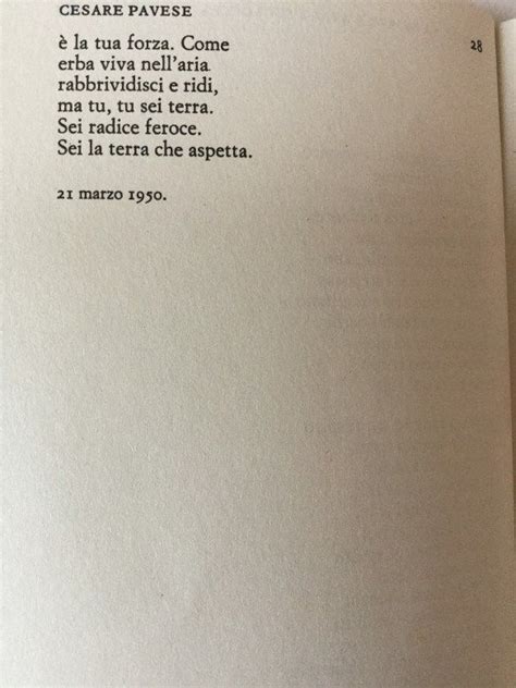 La Poesia Del Giorno Hai Un Sangue Un Respiro Cesare Pavese