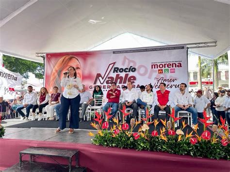 Rocío Nahle destaca trabajo de AMLO y se olvida de Cuitláhuac Diario