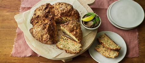 Hermines Smoked Salmon And Chive Soda Bread The Great British Bake Off