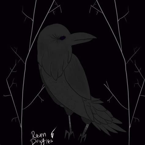 Nevermore - My Raven Drawing by RavenSongBird on DeviantArt