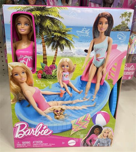 2023 Barbie Pool Playset & Doll (HRJ74) - Toy Sisters