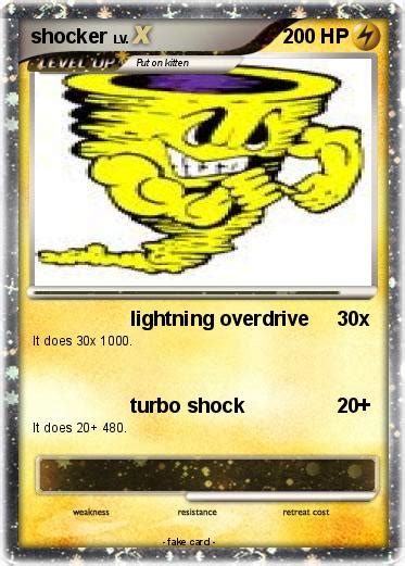 Pokémon Shocker 30 30 Lightning Overdrive My Pokemon Card