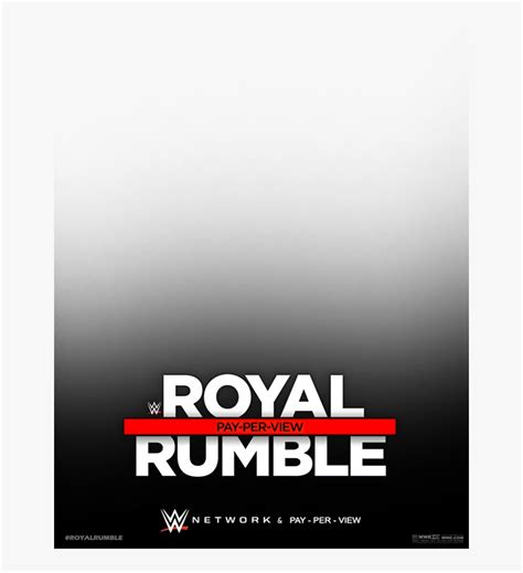 Custom Royal Rumble Poster - Wwe Royal Rumble Poster Png, Transparent ...