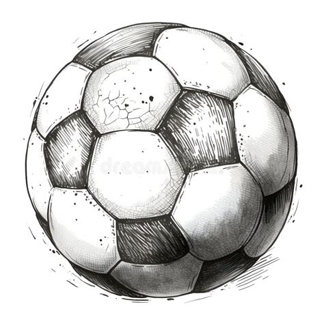 Pencil Sketch Soccer Ball Stock Illustrations 262 Pencil Sketch