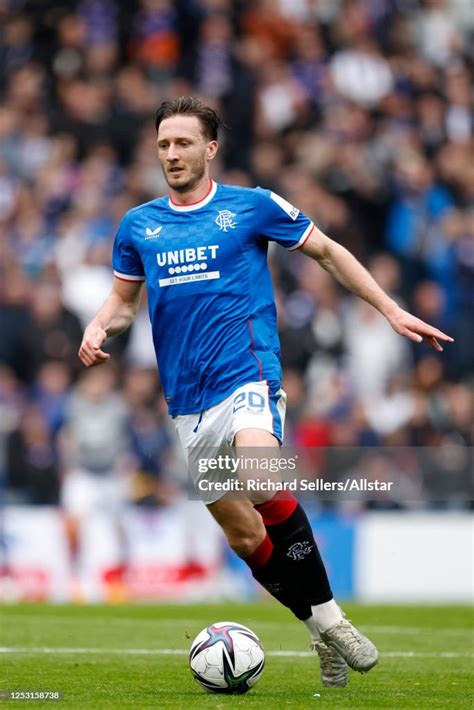 Ben Davies Of Rangers On The Ball During The Scottish Cup Semi Final