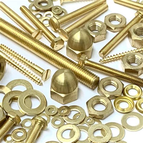 Brass Fasteners - Brass Screws - Brass Nuts - Brass Washers