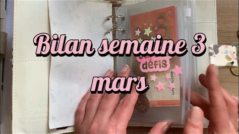 BILAN SEMAINE 3 MARS SYSTEME DES ENVELOPPES ECONOMIE ET DEFIS YouTube