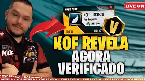 Kof Revela Agora Verificadojogando Inscritos Freefire Youtube