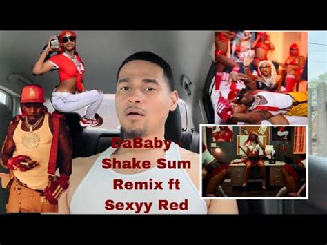 DaBaby Sexyy Red Shake Sum Reaction YouTube