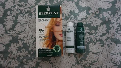 Herbatint coloración FF6 vegana y cruelty free Te Protejo México