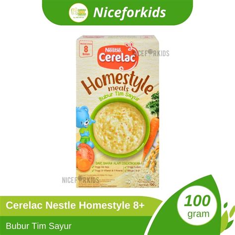 Jual Nestle Cerelac Bubur Bayi Homestyle Meals Bubur Tim Instan Mpasi