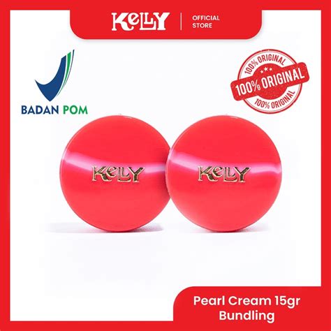 Jual Kelly Pearl Cream Gr Bundling Original Bpom Shopee Indonesia