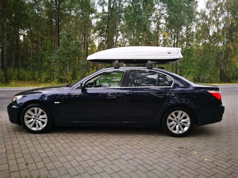 Автобокс (Dachbox) BMW Original 460, Рейлинги BMW Original — BMW 5 ...