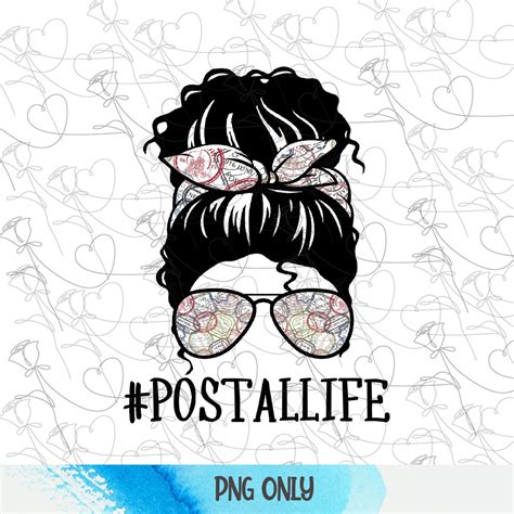 Postal Life Png Mail Carrier Png Postal Png Postal Print Etsy