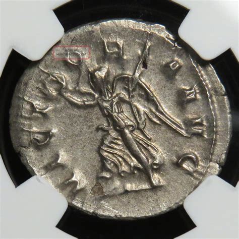 Ad Roman Empire Trajan Decius Silver Victory Ar Double