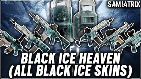 Rainbow Six Siege On Twitter All Black Ice Weapon Skins Are Now | Hot ...