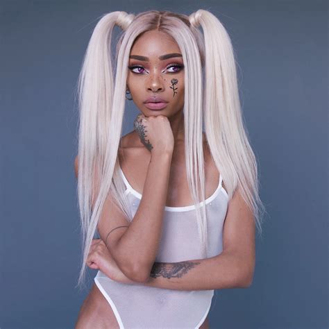 Hd Straight Lace Frontal Wig Platinum Blonde Full Lace Wigs For Women