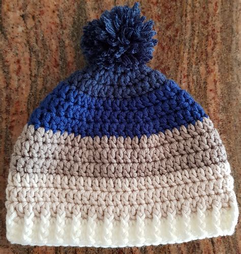 Ravelry Easy Crochet Beanie With Rib Band Pattern By Stacey Gough