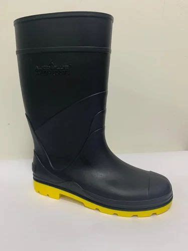 Black Pvc Safety Gumboots At Rs Pvc Gumboots In Rajkot Id