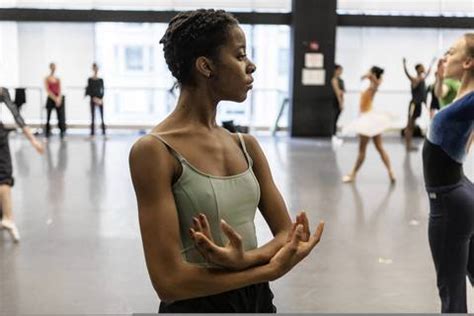 Joffrey Ballet dancers at work -- Chicago Tribune