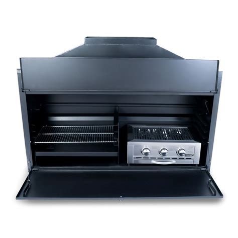 Built In Gas Braai Combo Excl Gas Insert Cowl Incl Leroy