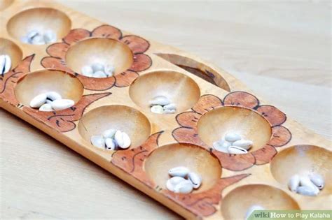 How To Play Kalaha Mancala Simple Steps Jeu De Plateau Jouer