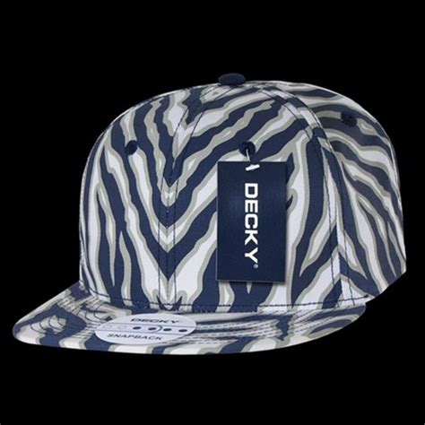 Decky 1060 Nvy Ziger Solid Snapbacks Navy Hats Michaels