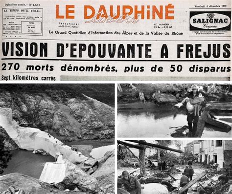 LE WEB REMONTE LE TEMPS Il Y A 60 Ans La Catastrophe Du Barrage De