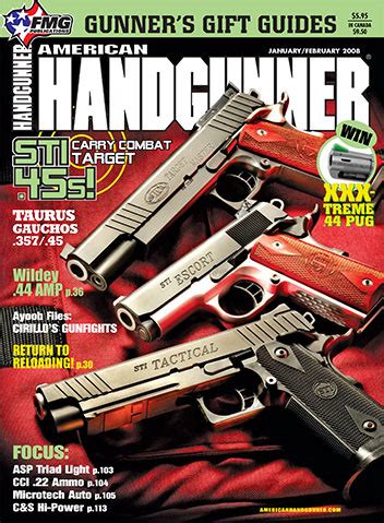 American Handgunner Magazine Back Issues Year 2008 Archive