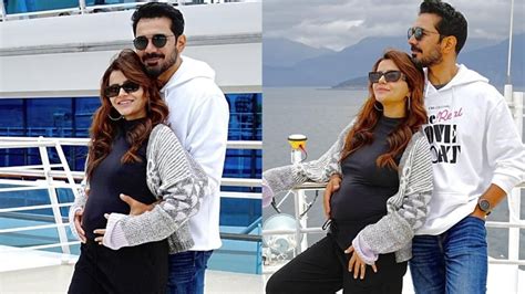 Rubina Dilaik Confirms Pregnancy Posts New Pics With Husband Abhinav