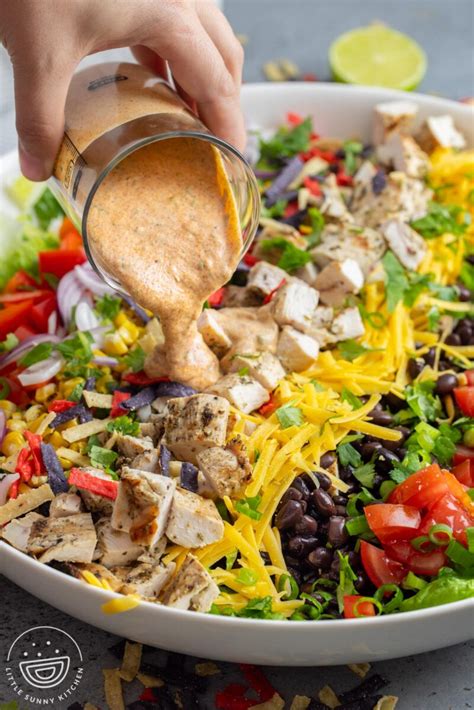 Easy Tex Mex Salad Little Sunny Kitchen