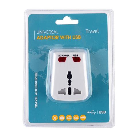 TravelQuip Universal Travel Adaptor with USB | Camp And Climb Outdoor